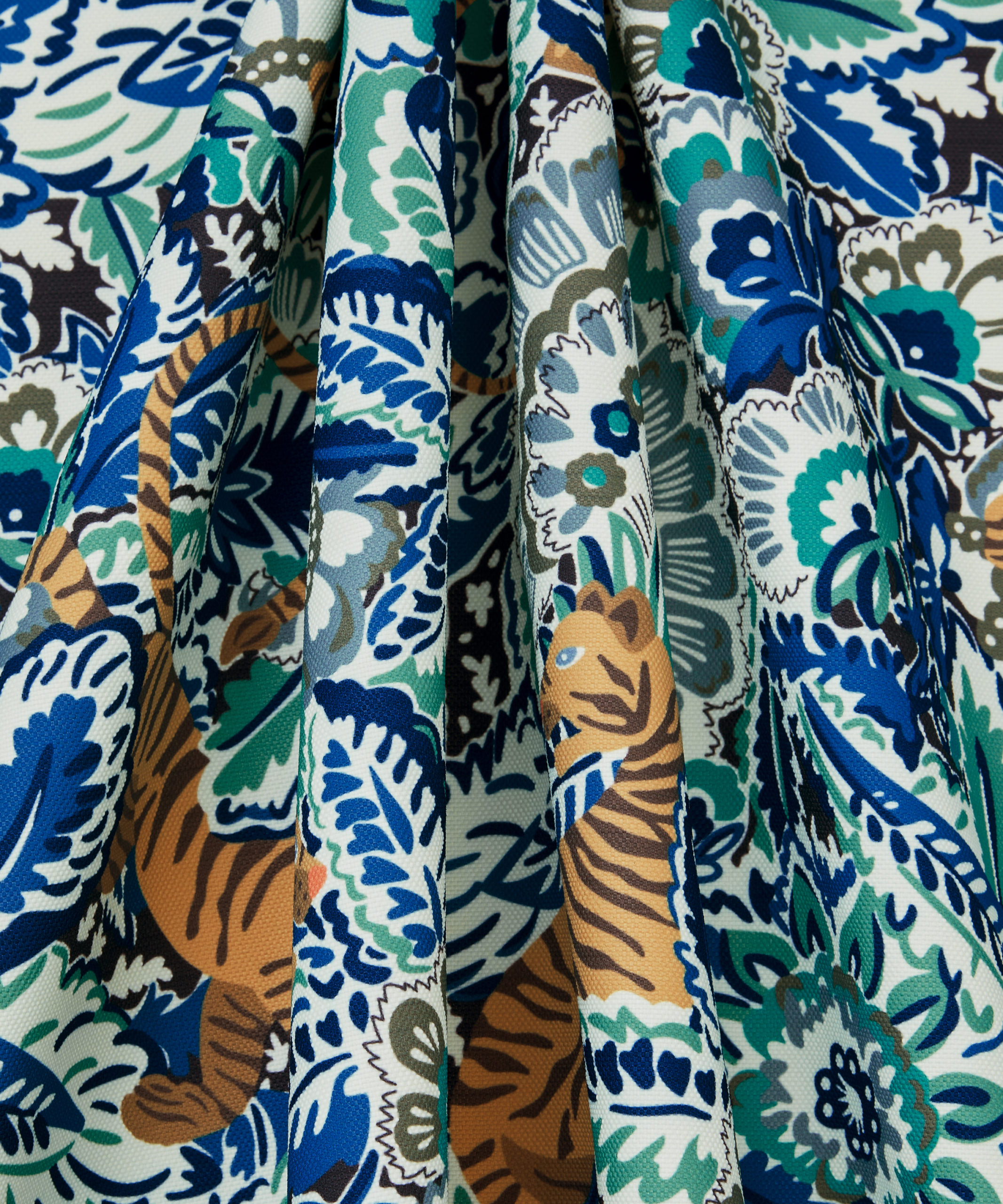 Grand Milo Majorelle in Lapis - Outdoor | Liberty Fabrics