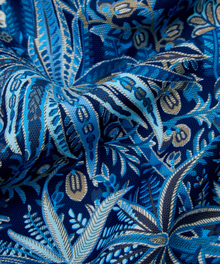 Persian Voyage Majorelle in Lapis Stone - Outdoor | Liberty Fabrics